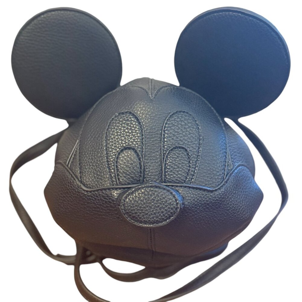 Disney Mickey Mouse Head Vinyl Crossbody Bag - NWOT